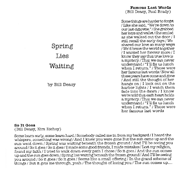 Spring Lies Waiting CD cover